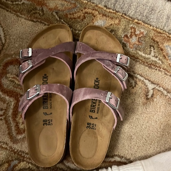 Birkenstock Shoes Franca Lavender Blush Birkenstocks Oa Poshmark